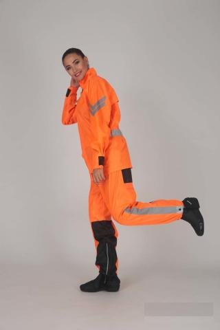 Женский мотодождевик Hyperlook Titan Orange woman