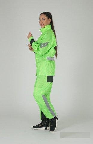 Женский мотодождевик Hyperlook Titan Green woman