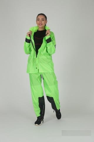 Женский мотодождевик Hyperlook Titan Green woman