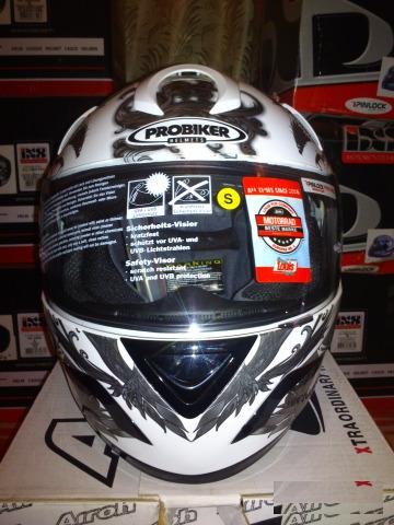 Немецкие спортивные мотошлема Probiker PR2 Phoenix