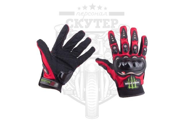 Перчатки monster energy с защитой
