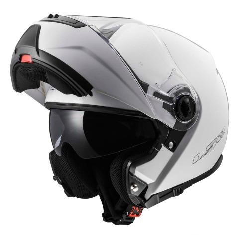 LS2 Мотошлем-модуляр FF325 strobe Solid
