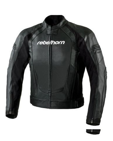 Кожаный комбинезон rebelhorn piston II black