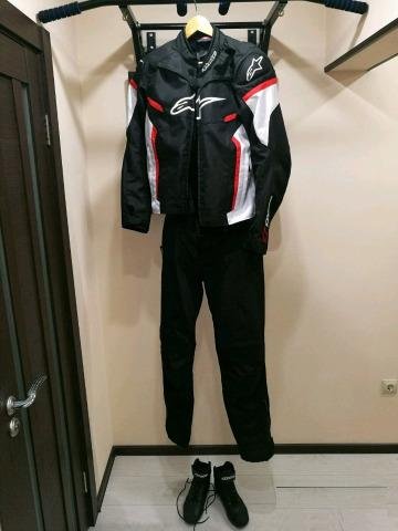 Мотокуртка Alpinestar, штаны, мотоботы