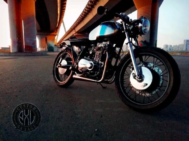 Каферейсер на базе kawasaki kz440