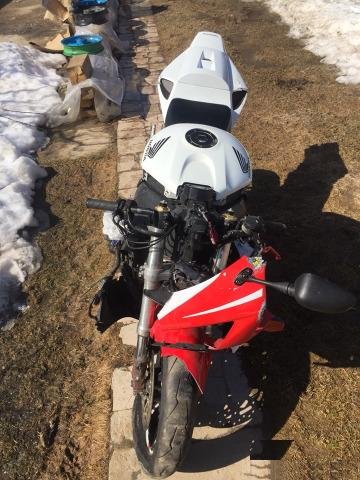 Honda CBR1000rr 04-07 разбор
