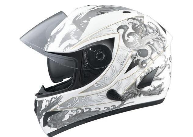 Интеграл Шлем probiker PR2 White Phoenix