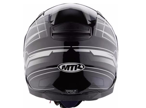 Интеграл Шлем MTR S-12 черный-серый