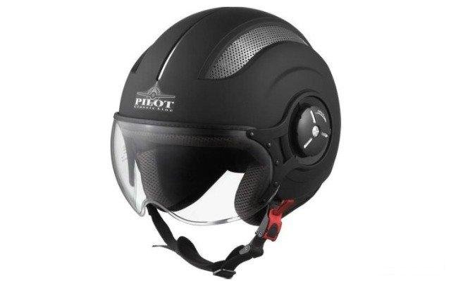 Открытый Шлем Probiker Pilot Jet Helmet Черный
