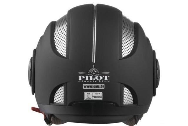 Открытый Шлем Probiker Pilot Jet Helmet Черный