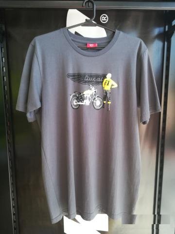 Футболка graphic wing gray M