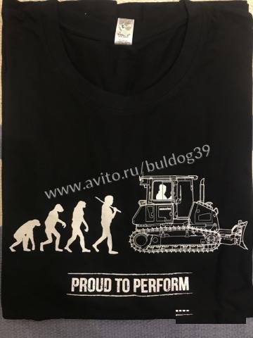 Футболка мужская ориг.аксессуар komatsu