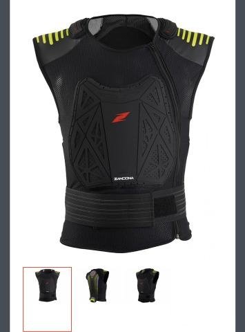 Защита груди, спины, zandona soft active vest PRO