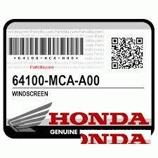 Ветровое стекло honda GL1800 (01-12)