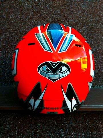 Детский кроссовый шлем "madhead"