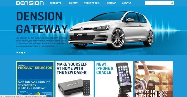 iPhone/USB/Bluetooth адаптеры Dension для Honda