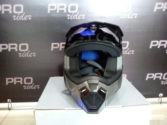 Кроссовый шлем Ataki MX801 Strike синий