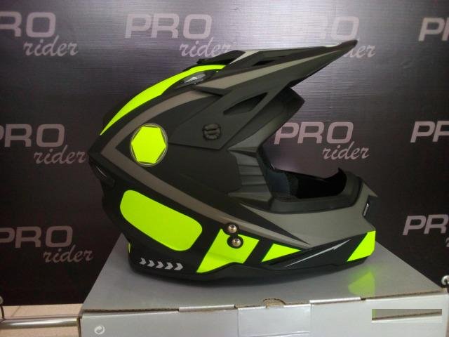 Кроссовый шлем Ataki MX801 Strike желтый