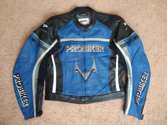 Новая Мото куртка кожа ProBiker р-р50