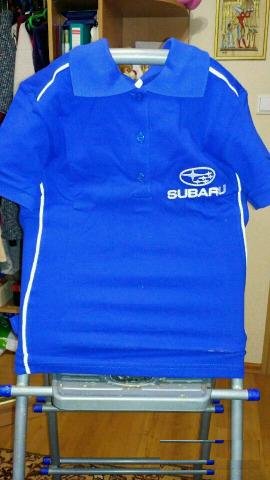 Поло -футболка subaru