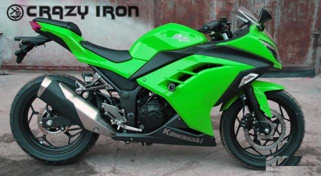 Слайдеры Kawasaki Ninja 300R (2013-2014)