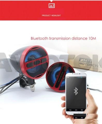 Динамики "Aoveise" MP3 для мотоцикла 40W MT-473