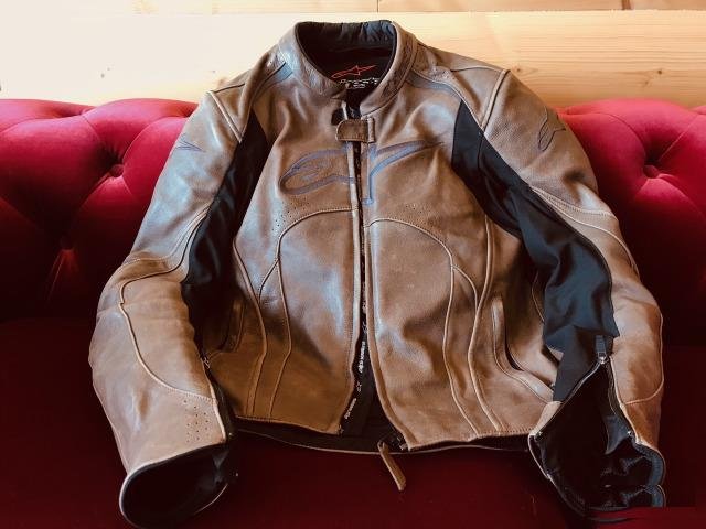 Мотокуртка Alpinestars из настоящей кожи