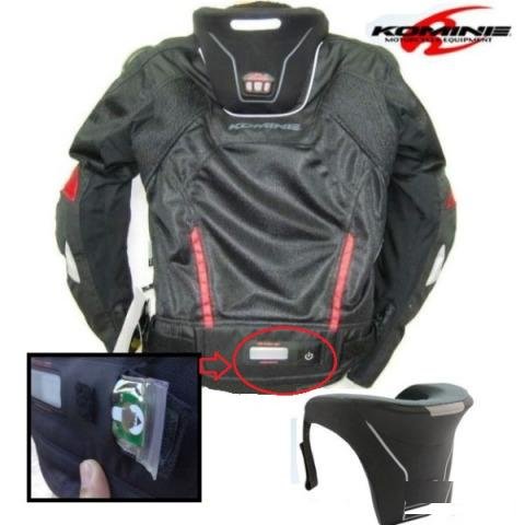 Мотокуртка Komine JK 015 черная Новая