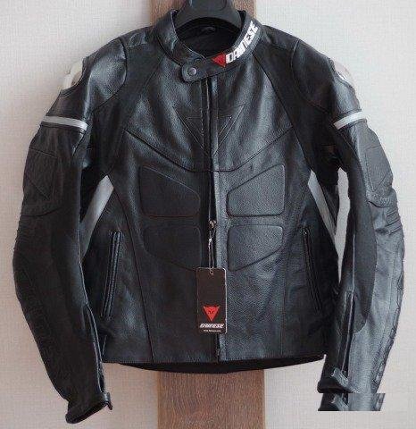 Мотокуртка Dainese Avro, новая кожаная, full black