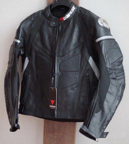 Мотокуртка Dainese Avro, новая кожаная, full black
