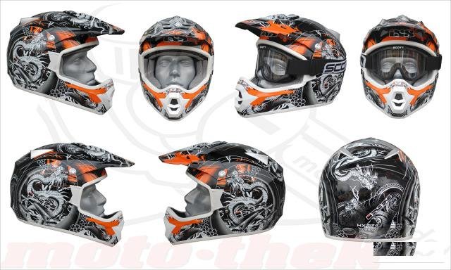 IXS кроссовый шлем HX 274