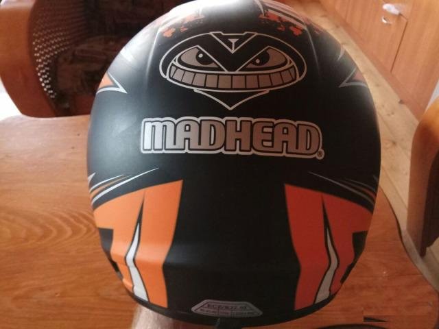 Продам мотошлем mad head (мотокросс)