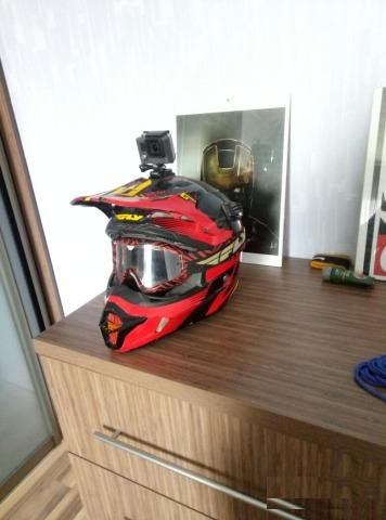 Fly Racing Kinetic red / black L