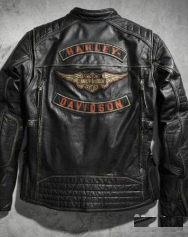 Куртка кожаная detonator Harley-Davidson