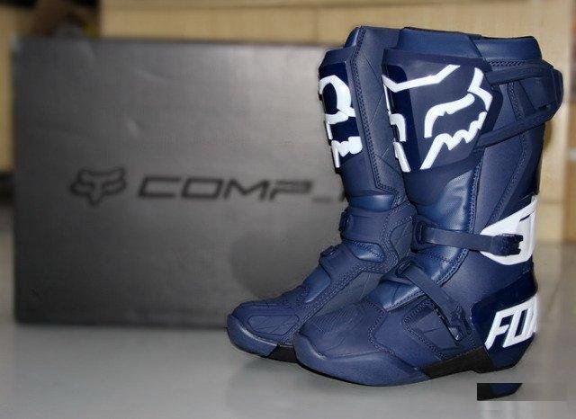 Мотоботы Fox Comp R Navy 2019 г