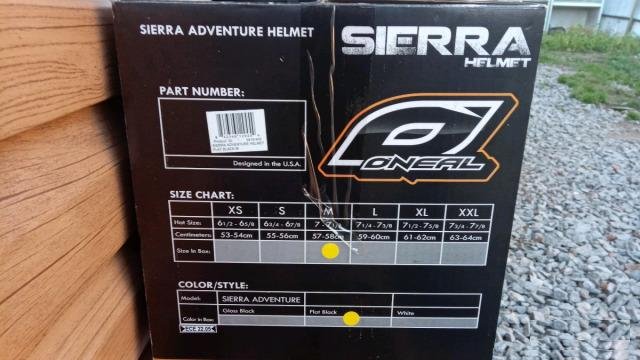 Мотошлем Oneal sierra adventure