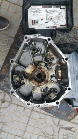 Yamaha 1100, мотор 63m генератор, мозги