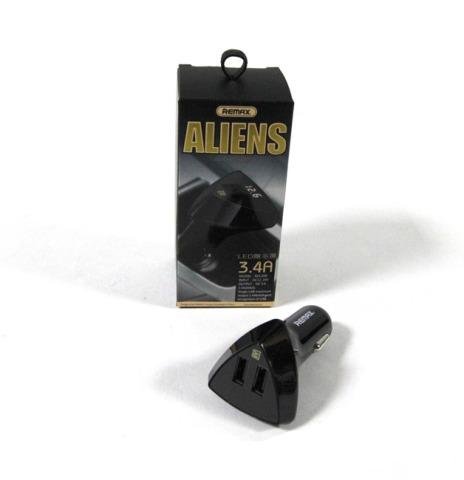 Зарядное устройство Remax Aliens 3.4А 2хusb