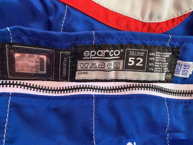Новый комбинезон Sparco для занятия картингом