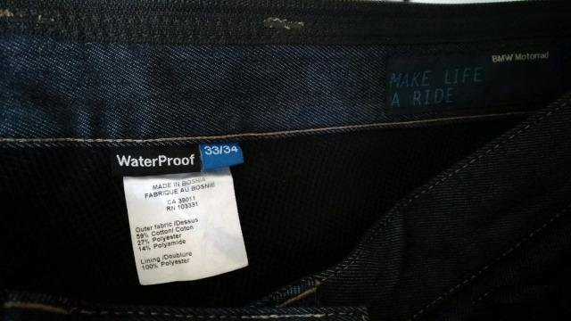 Мотоджинсы BMW motorrad waterproof jeans