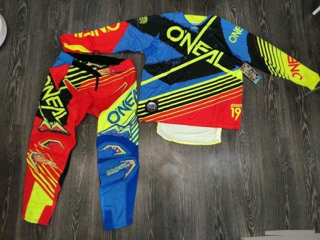 Мотокросс костюм Oneal. Новый 38size