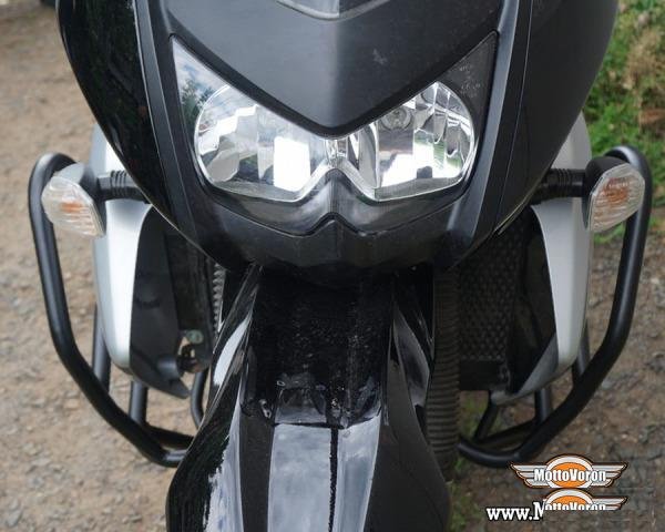 Защитные дуги на Kawasaki, клетка