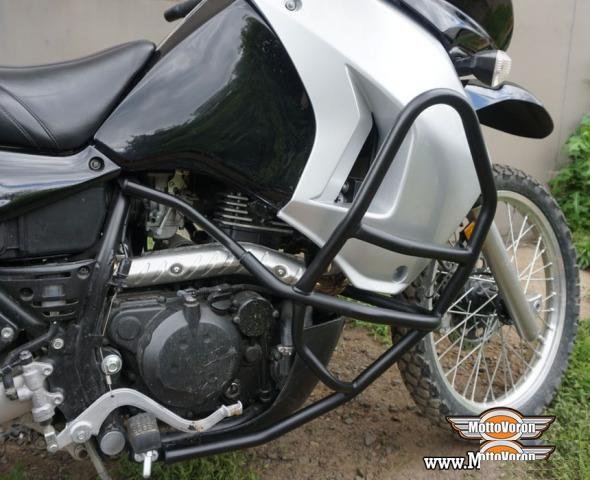 Защитные дуги на Kawasaki, клетка