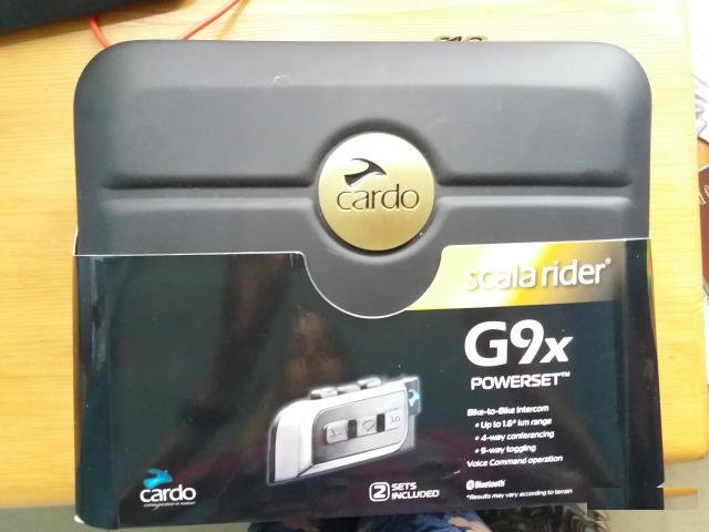 Мотогарнитура cardo scala rider G9X powerset
