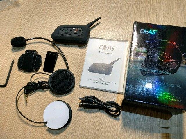 Мотогарнитура для шлема V6 Pro2 разговор 6 райдеро