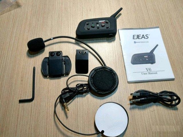 Мотогарнитура для шлема V6 Pro2 разговор 6 райдеро