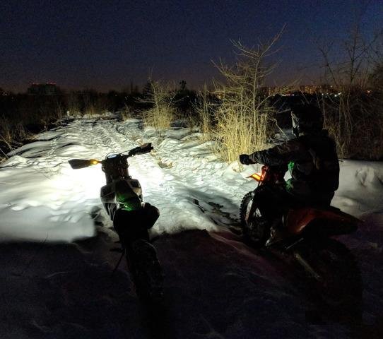 Фара передняя KTM EXC светодиодная (78114001000)