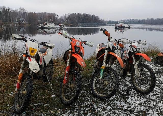 Фара передняя KTM EXC светодиодная (78114001000)