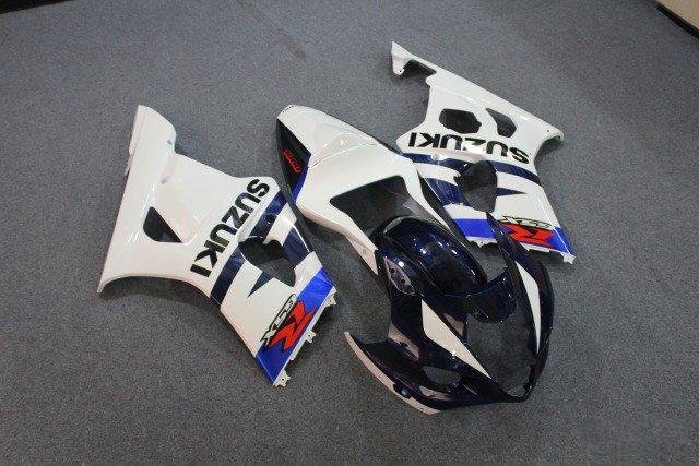 Комплект пластика на GSX-R1000 03-04 Бело-Синий
