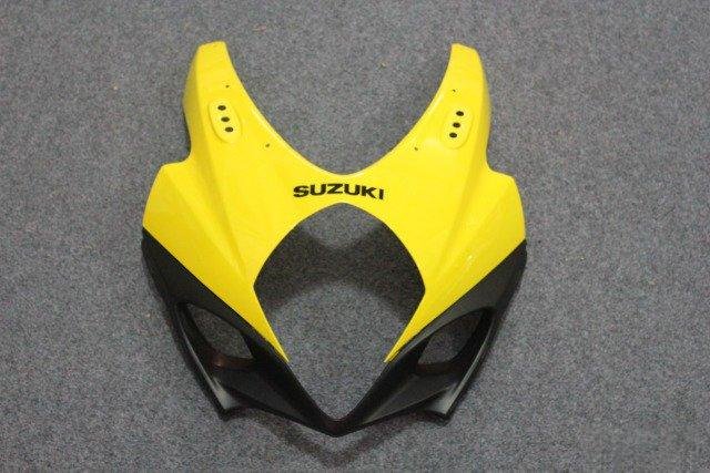 Пластик Suzuki GSX-R1000 2007-2008 Желто-Серый